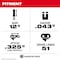 Milwaukee Tool Gauge Saw Chain and Guide Bar Set 49-16-2846 - alternate 7