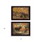Homeroots Set Of Two Call of the Wild 2 Black Framed Print Wall Art, 2PK 407195 - alternate 4