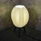 Jonathan Y Wavy 16.5 in. Modern Contemporary Plant-Based PLA 3D Printed Dimmable LED Table Lamp, White/Black USA1000A - alternate 8