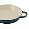 Crock-Pot Crock Pot Artisan 10 in. Round Enameled Cast Iron Skillet in Teal Ombre 111982.01 - alternate 4
