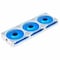 Lian Li Lian-Li  120 mm UNI FAN SL Infinity Fluid Dynamic Bearing Case Fan, White, 3PK UF-SLIN120-3W - alternate 1