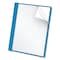 Oxford Clear Front Report Cover 8-1/2 x 11", Blue, Pk25 55801 - alternate 1