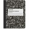 Universal Comp Book, Medium/College, Black Marble Cover, 9.75 x 7.5, 100 Sheets UNV20940 - alternate 2