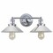 Jonathan Y July 17.5" 2-Light Industrial Farmhouse Metal Vanity Light, Chrome JYL7424A - alternate 10