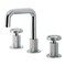 Kingston Brass Widespread Bathroom Faucet with Push Pop-Up Drain, Polished Chrome KS1411RNX - alternate 1