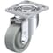 Blickle Swivel Plate Caster, Gry Nyln, 4", 1100 lb. LH-SPOG 100K-14 - alternate 1