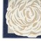 Homeroots 3' X 4' Blue and Gray Floral Indoor Outdoor Area Rug 527634 - alternate 6