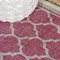 Jonathan Y Trebol Moroccan Trellis Textured Weave Fuchsia/Light Gray 2 ft. x 8 ft. Indoor/Outdoor Runner Rug SMB109H-28 - alternate 8