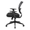 Space Seating 55 Series AirGrid Back Managers Chair, Dillon Black 5500-R107 - alternate 7
