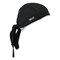 Ergodyne Chill-Its 6615 Bandana Doo Rag with Terry Cloth Sweatband, One Size Fits Most, Black 12487 - alternate 1