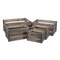 Homeroots Set of Five Brown Solid Wood Crate, 5PK 487712 - alternate 8