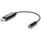 Rocstor Rocstor USB C to 3.5mm Audio Adapter - Black - 1 Y10A244-B1 - alternate 1