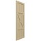 Ekena Millwork True Fit PVC Center X-Board Farmhouse Fixed Mount Shutters, Natural Twine , 12W x 42H, PR TFP107FH12X042NT - alternate 10
