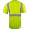 Ironwear Class 2 Hi Vis Reflective Short Sleeve Safety Shirt with Chest Pocket, Lime, 2X-Large 1805-L-2XL - alternate 2