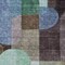 Homeroots 10' X 14' Brown Blue And Green Abstract Washable Indoor Outdoor Area Rug 604475 - alternate 9