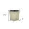 Homeroots 7in Gray Recycled Plastic Indoor Outdoor Round Pot Planter 488212 - alternate 3