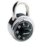 Master Lock Combination Padlock, Center, Black/Silver 1502 - alternate 1