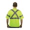 Pip ANSI Type R Class 3 and CAN/CSA Z96 X-Back Short Sleeve T-Shirt 313-1400-LY/3X - alternate 4