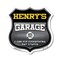 Signmission Henry's Garage I Can Fix Everything But Stupid, 12 Inch X 12 Inch, Plastic Sign SHI-P-12-490-HENRY - alternate 1