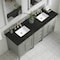 James Martin Vanities Brittany 72" Double Vanity, Urban Gray, w/ 3 CM Phantome Eclos Top 650-V72-UGR-3PHT - alternate 6
