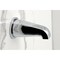 Kingston Brass Triple-Handle Tub and Shower Faucet with Knurled Handle, Polished Chrome KBX8131KNL - alternate 5