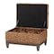 Bali & Pari Bailey Handwoven Seagrass Storage Ottoman, Square 259-14255-ZORO - alternate 8