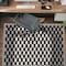 World Rug Gallery Contemporary Checkered Area Rug 4 ft x 6 ft Black WR102BLACK4X6 - alternate 1