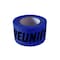 Factory 2 U Products Reunification Boundary Tape, Caution Tape, Blue, 500ft, Bold White Print for Reunification Crowd 803834 - alternate 4
