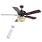 Jonathan Y Erin 52" 3-Light Rustic Farmhouse Iron/Wood Bead Mobile-App/Remote-Controlled LED Ceiling Fan, Black/ JYL9618B - alternate 15