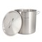 Megachef Professional Kitchen 52.8 Quart Round Stainless Steel Stock Pot with Lid MG-200707 - alternate 5