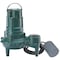 Zoeller Pumps BE267 Sewage Pump with 15ft Cord and Switch 267-0054 - alternate 1