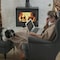 Lavish Home Faux Cashmere Acrylic Oversized Throw Blanket Luxuriously Soft with Vintage Design, Spice Plaid 66-THROW016 - alternate 6