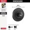 Delta Dorval Monitor 14 Series Valve Only Trim - Less Handle T14056-BLLHP - alternate 3