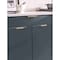 Amerock Extent 4-9/16 in 116 mm Center-to-Center Satin Nickel Cabinet Edge Pull BP36751G10 - alternate 2