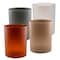 Hapco Elmar Serenity Collection 8 Qt. Round Wastebasket, Fawn, 6PK SC108FAWN - alternate 5