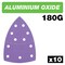 Trend Aluminum Oxide 4x6 Inch 180 Grit Detail Sanding Sheets, Pack of 10, AB/DET/180A, 10PK U*AB/DET/180A - alternate 1