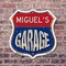 Signmission Miguel's Garage, 6 inch X 6 inch, Plastic Sign, 2PK SHI-P-2PACK-6-383-MIGUEL - alternate 6