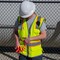 Dome75 HI-Vis Solid Front/Mesh Back Safety Vest SM/MD Class ANSI/ISEA 107-2020 Class 2 6 Pockets DV2123S - alternate 6