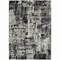 Homeroots 10' X 14' Black And Gray Abstract Washable Indoor Outdoor Area Rug 597937 - alternate 8