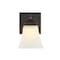 Jonathan Y Staunton 5" 1-Light Farmhouse Cottage Metal LED Vanity Light w/Frosted Glass Shade, Oil Rubbed Bronze JYL7522A - alternate 15