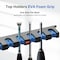 Simple Deluxe Vertical Fishing Rod Holders Wall-Mounted - Fishing Rod Rack, Great Fishing Pole Holder and Rack fo SOFISHRODRACKBLUEVERT - alternate 6