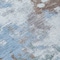Homeroots 3' X 5' Brown And Sky Blue Abstract Washable Indoor Outdoor Area Rug 631963 - alternate 8