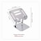 Otm Essentials Adjustable Laptop Riser Stand, 10.62in x 9in x 1.5in to 5in, Silver OB-A2A - alternate 4