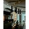Besa Lighting Cafe 18 Cord Pendant, Black/Frost, Black Finish, 1x50W Halogen 1XT-CAFE18BF-BK - alternate 3