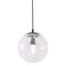 Afx Palla 9in. Medium Base Pendant, 120V, Black PLAP09MBBK - alternate 1
