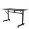 Correll Rectangle Econoline TFL Flip Top Table, 48 in W, 23 in to 31 in H, Particleboard Top, Black Granite FTM2448TF-07 - alternate 1