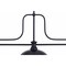 Z-Lite Melange Matte Black 3 Light Billiard 725-3MB-D12MB - alternate 6