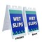 Signmission Wet Slips, A-Frame & 2 Decals Installed, Heavy-Duty Plastic Frame SBHD-D-2436-Wet Slips - alternate 5