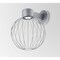 Besa Lighting Sultana Globe Wall Sconce, Silver Finish, 1x4W LED SULTANA-G-WALL-LED-SL - alternate 1