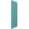 Ekena Millwork True Fit PVC San Carlos Mission Style Fixed Mount Shutters, Pure Turquoise, 12W x 44H, PR TFP001SC12X044PT - alternate 13